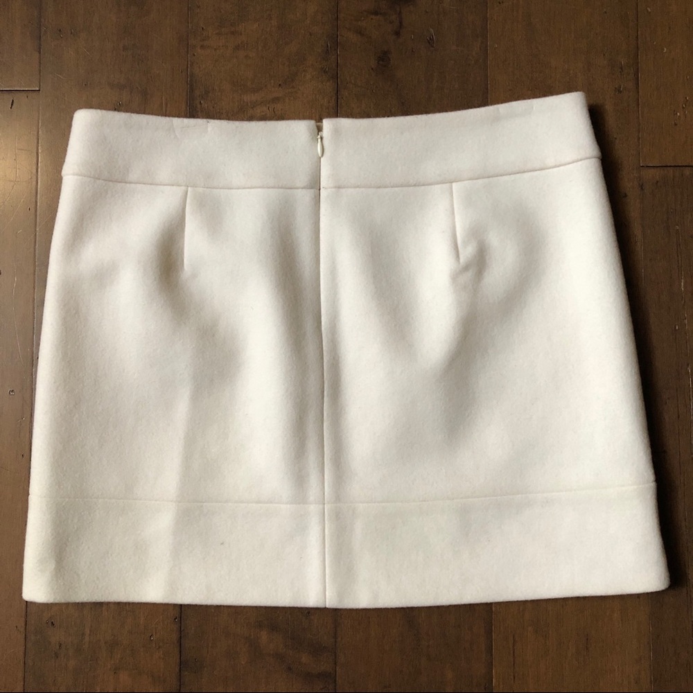 J. Crew Wool Mini Skirt Fully Lined w/Pockets sz10 - Picture 3 of 6